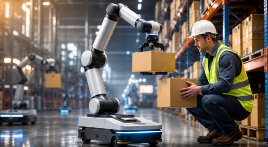 Cobots en el Almacén